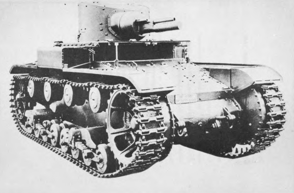 Light Tank T1E4, 1932; Ordnance photograph reproduced in AGF Board No. 2, Volume I, page 56.